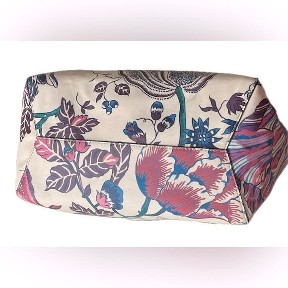 Tory Burch New York Rory Printed Mini Tote - Multi Happy Times W/Pouch - Picture 12 of 15